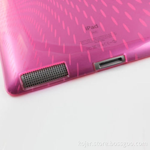 TPU Case for Apple's iPad 2, with Good Flexibility, Toughness, Translucence and Scratch-proof